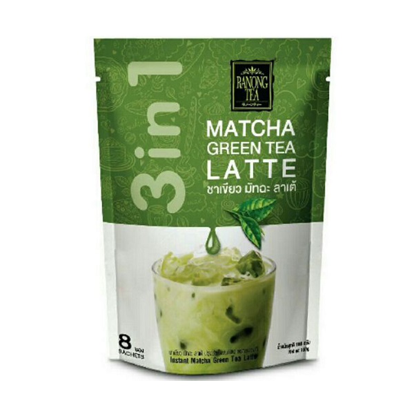 Trà Sữa Matcha Ranong Tea - Bịch 20G X 8 Gói