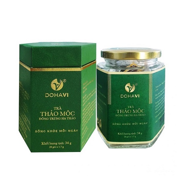 Trà Thảo Mộc Đông Trùng Hạ Thảo Dohavi 34G