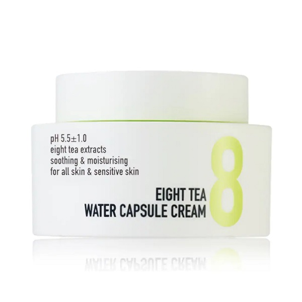 Kem Dưỡng Cấp Nước 8 Loại Trà Bom Eight Tea Capsule Cream 50G
