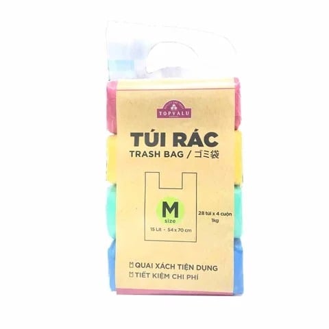 Túi Rác Topvalu Màu 1Kg - Size M