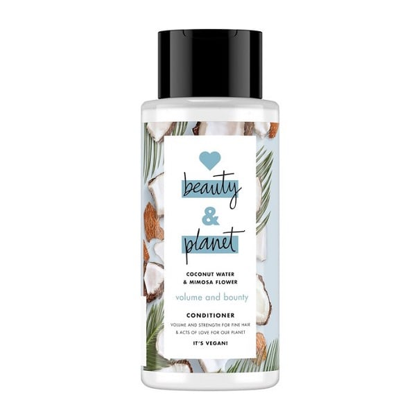Dầu Xả Giúp Tóc Bồng Bềnh Love Beauty & Planet Volume And Bounty 400Ml