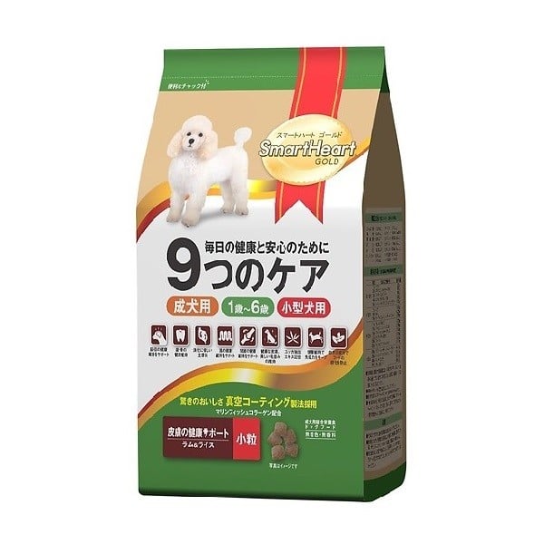 Thức Ăn Chó Nhỏ Vị Cừu Và Gạo Smartheart Gold 1Kg