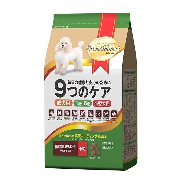 Thức Ăn Chó Nhỏ Vị Cừu Và Gạo Smartheart Gold 3Kg