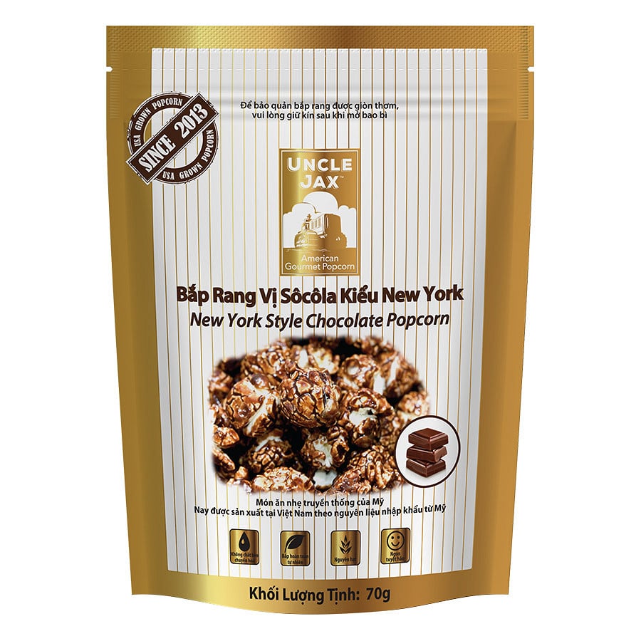 Bắp Rang Vị Socola Uncle Jax 70G