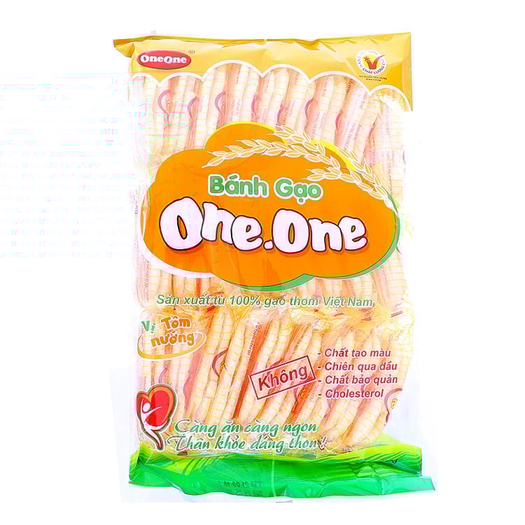 Bánh Gạo One - One Hương Vị Tôm 150G