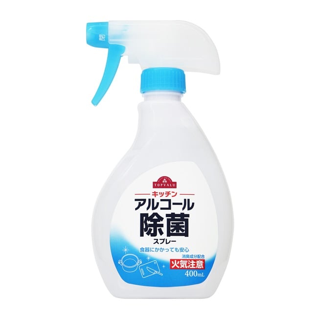 Tẩy Rửa Nhà Bếp Dạng Xịt Topvalu - Chai 400Ml