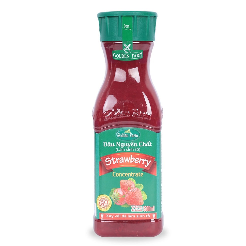 Sinh Tố Dâu Golden Farm 500Ml
