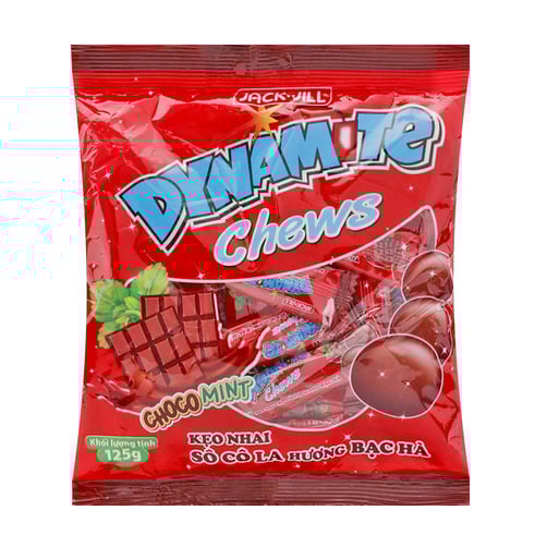 Kẹo Dynamite Chew Choco 125G