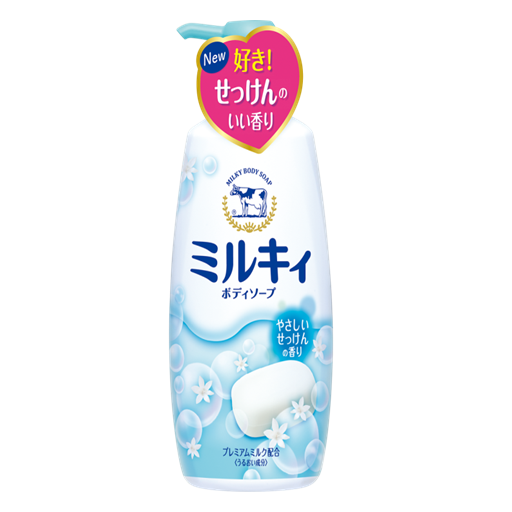 Sữa Tắm Hương Hoa Cỏ Milky Body Soap Cow 550Ml