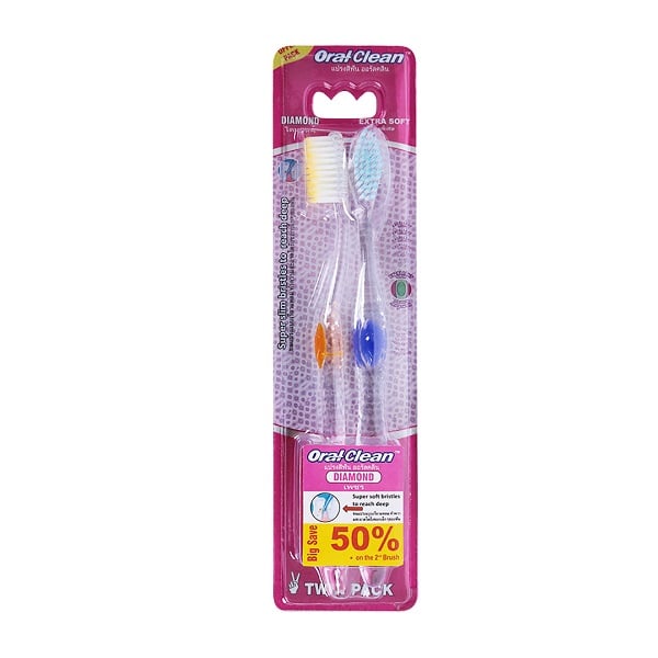 Bàn Chải Đánh Răng Oral - Clean Diamond Extra Soft