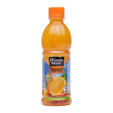 Nước Cam Có Tép Teppy 327Ml