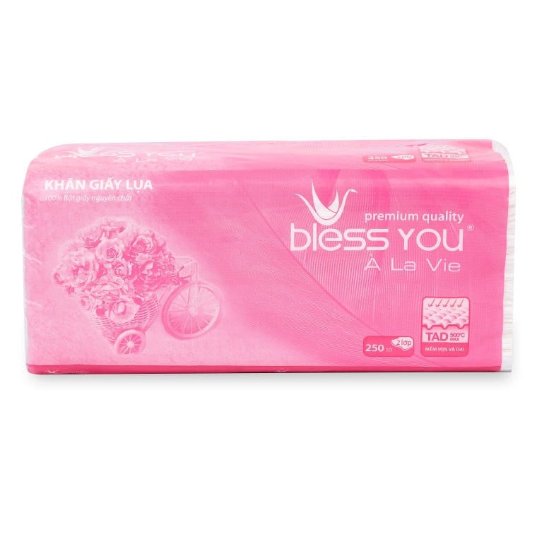 Khăn Giấy Đa Năng Bless You Hold Me/A Lavie - 250 Tờ