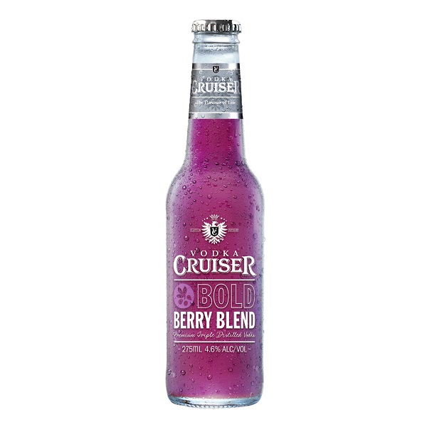 Nước Giải Khát Có Cồn Vodka Cruiser - Berry Blend - 4.6% 275Ml