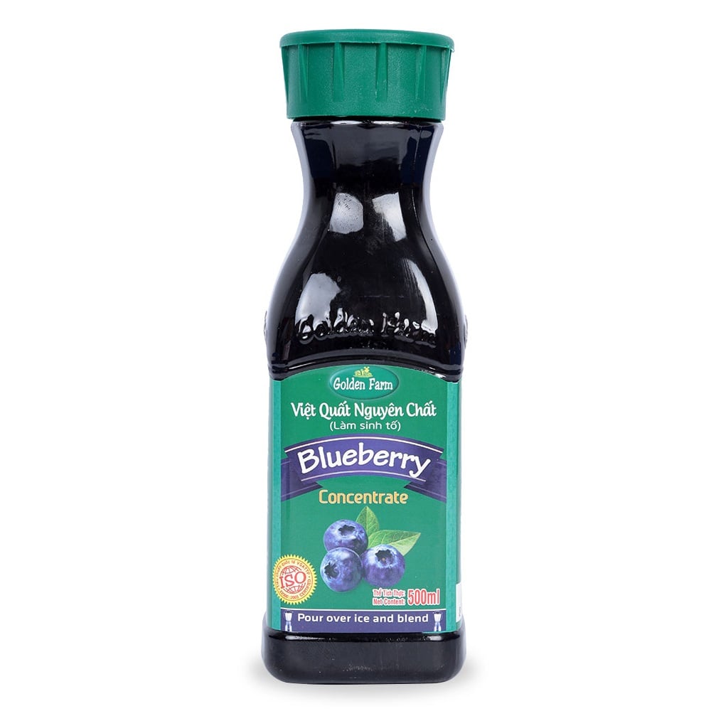 Sinh Tố Việt Quất Golden Farm 500Ml