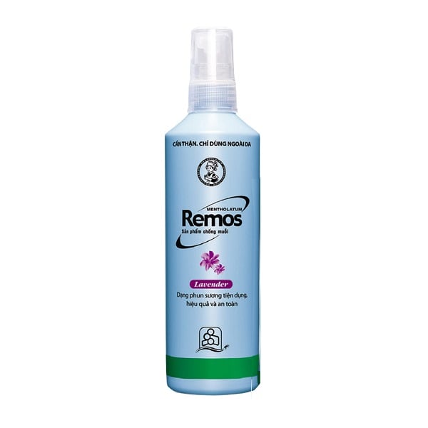 Chai Xịt Chống Muỗi Remos Lavender 60Ml