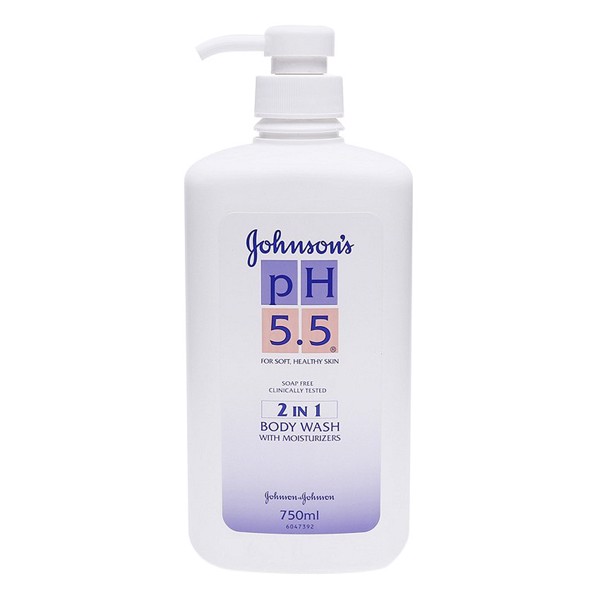 Sữa Tắm Johnson's Ph5.5 2 In 1 750Ml