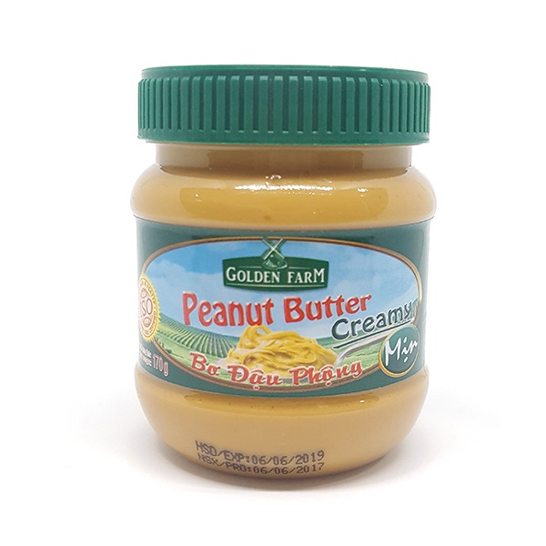 Bơ Đậu Phộng Peanut Butter - Creamy (Mịn) 170G