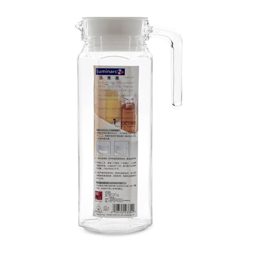 Bình Nước Thủy Tinh Luminarc Octime 1.1L