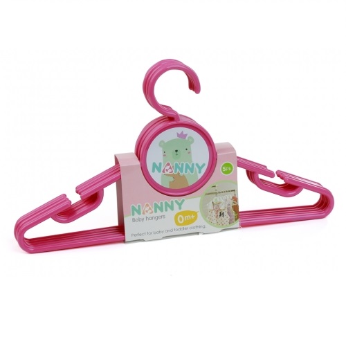 Móc Áo Trẻ Em Bộ 5 Chiếc Nanny S5 - N845/C