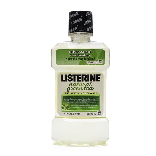 Nước Súc Miệng Listerine Natural Green Tea 250Ml