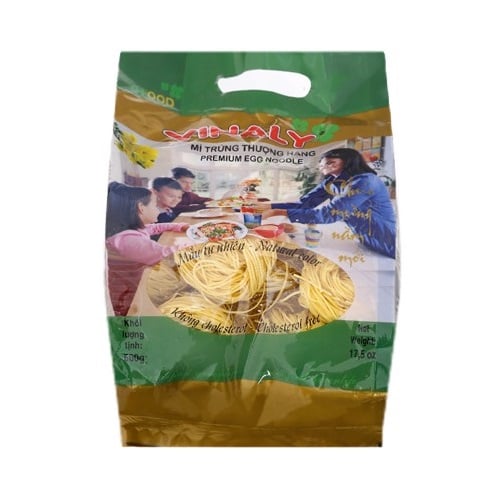 Mì Trứng Thượng Hạng Vinaly 500G