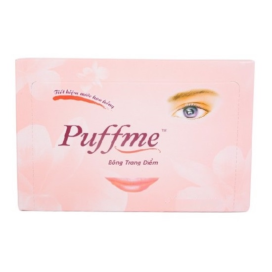 Bông Trang Điểm Puffme Air - Lad - Hộp 180 Miếng