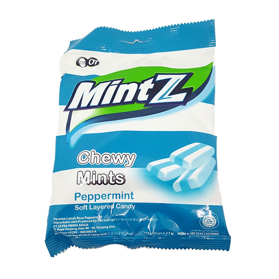 Kẹo Mintz Peppermint - Gói 115G