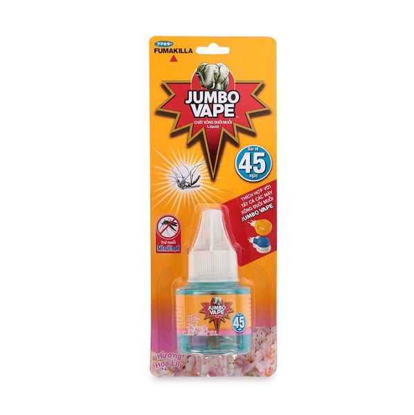 Chất Xông Đuổi Muỗi Jumbo Liquid Super Hương Hoa Lily