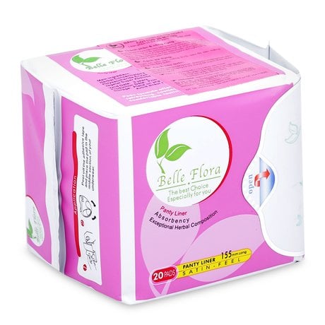 Băng Vệ Sinh Belle Flora Hàng Ngày Cotton - 20 Miếng