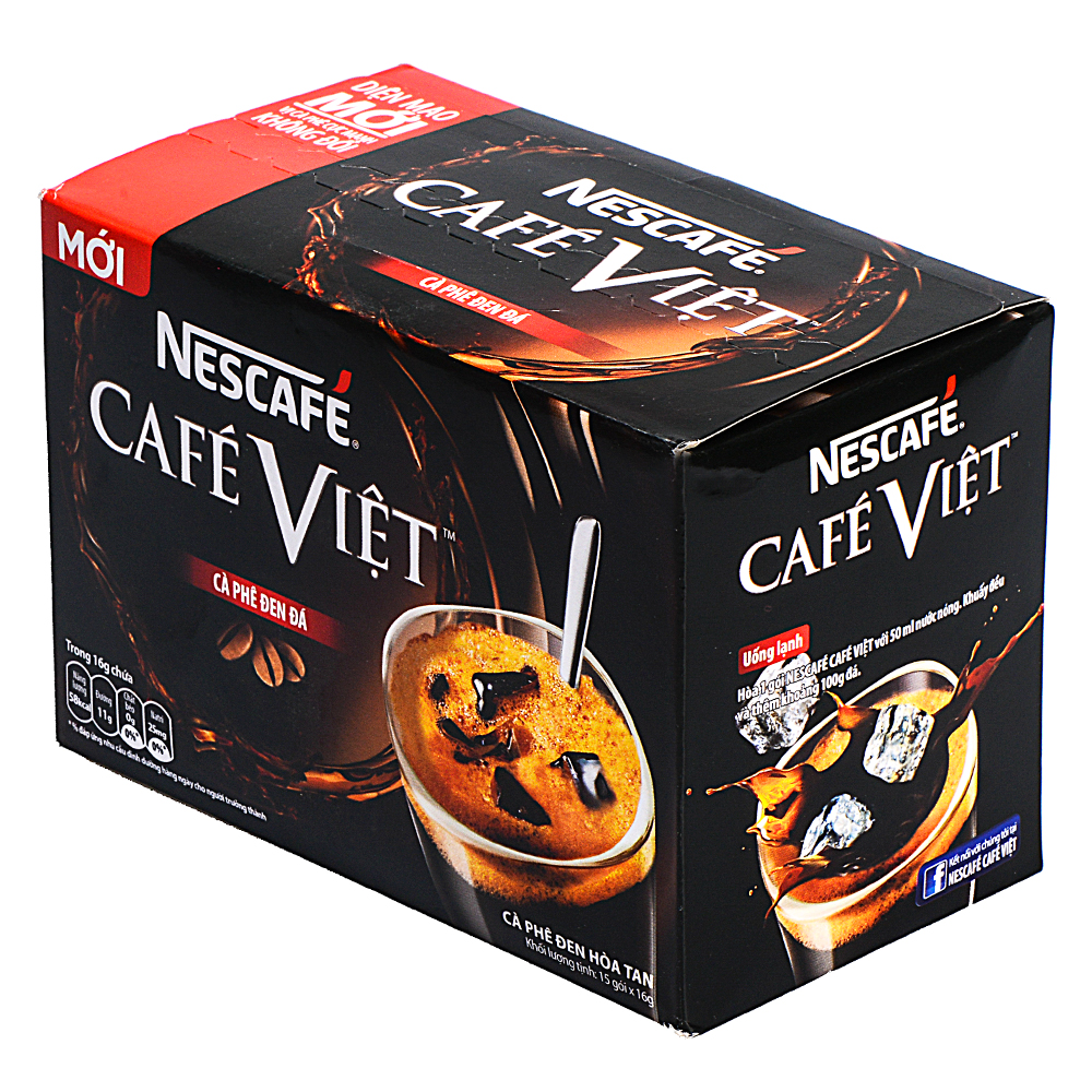 Cà Phê Hòa Tan Nescafé Việt - Hộp 16G X 15 Gói