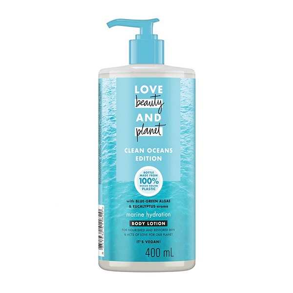 Sữa Dưỡng Thể Love Beauty And Planet Đại Dương Cấp Ẩm (400Ml)