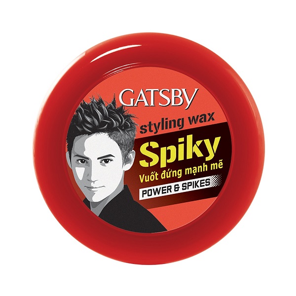 Wax Tạo Kiểu Tóc Gatsby Power & Spikes - Đỏ 25G