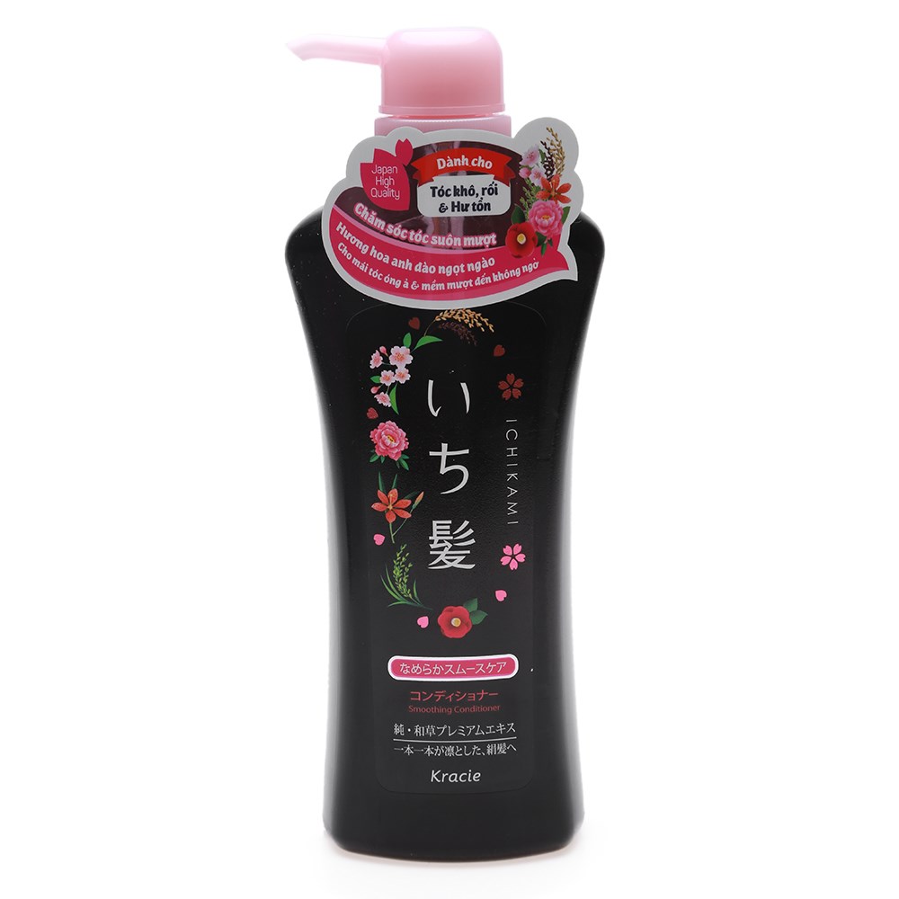 Dầu Xả Suôn Mượt Ichikami 480G