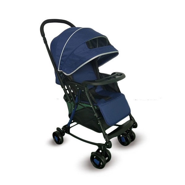 Xe Đẩy Bập Bênh Gluck C7 Màu Xanh Navy
