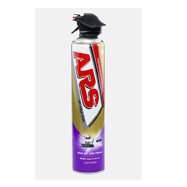Xịt Côn Trùng Ars Jet Gold Hương Lavender Chai 600Ml
