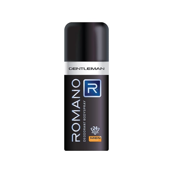 Xịt Ngăn Mùi Toàn Thân Romano Gentlemen 150Ml (Store 1001, 1003)