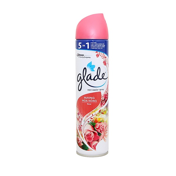 Xịt Phòng Glade Hương Hoa Hồng 280Ml