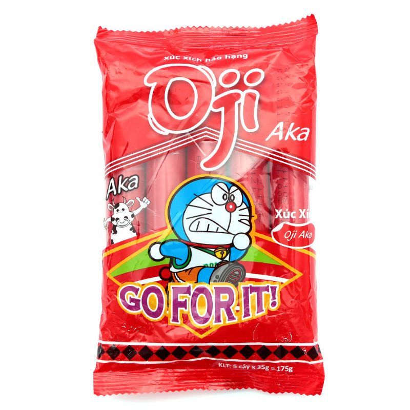 Xúc Xích Tiệt Trùng Bò Oji 35Gx5