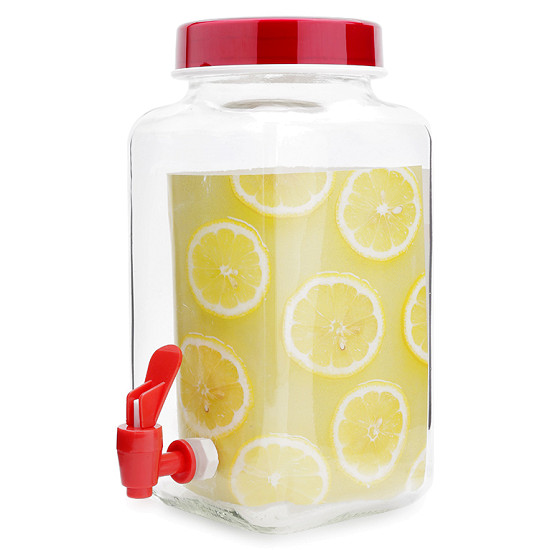 Hũ Thủy Tinh Có Vòi Herevin 137062 - 3000Ml