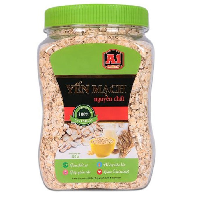 Yến Mạch Nguyên Chất A1 Hũ 450G
