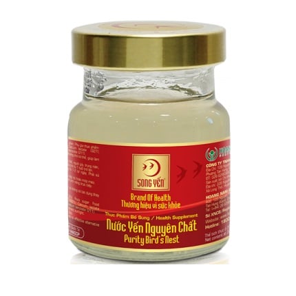 Yến Sào Song Yến Nguyên Chất - Lọ 70Ml