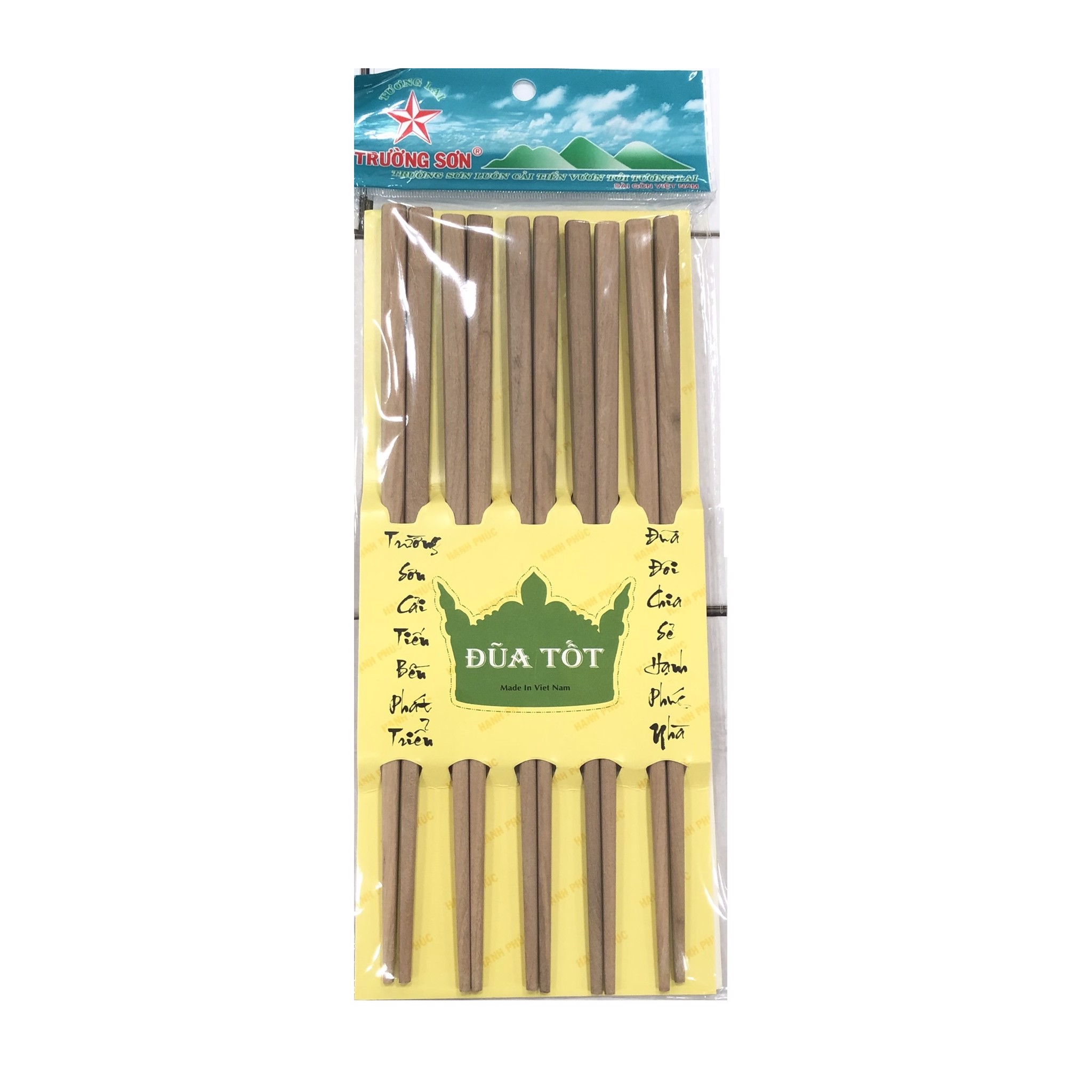 Đũa Gỗ Sao Mộc 24Cm