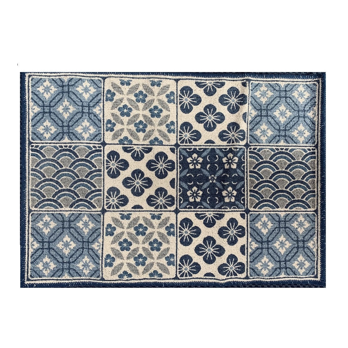 Thảm Cotton Carmi In Họa Tiết 45X65Cm (Giao Màu Ngẫu Nhiên)