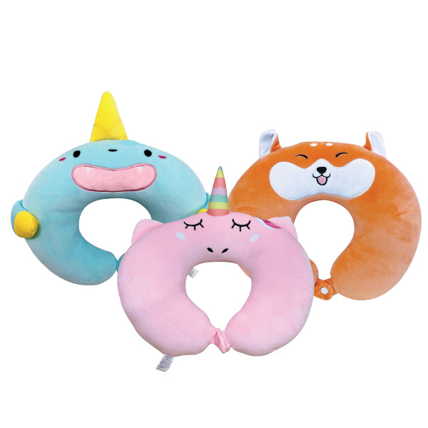 Gối Tựa Cổ Hình Thú 30X30Cm
