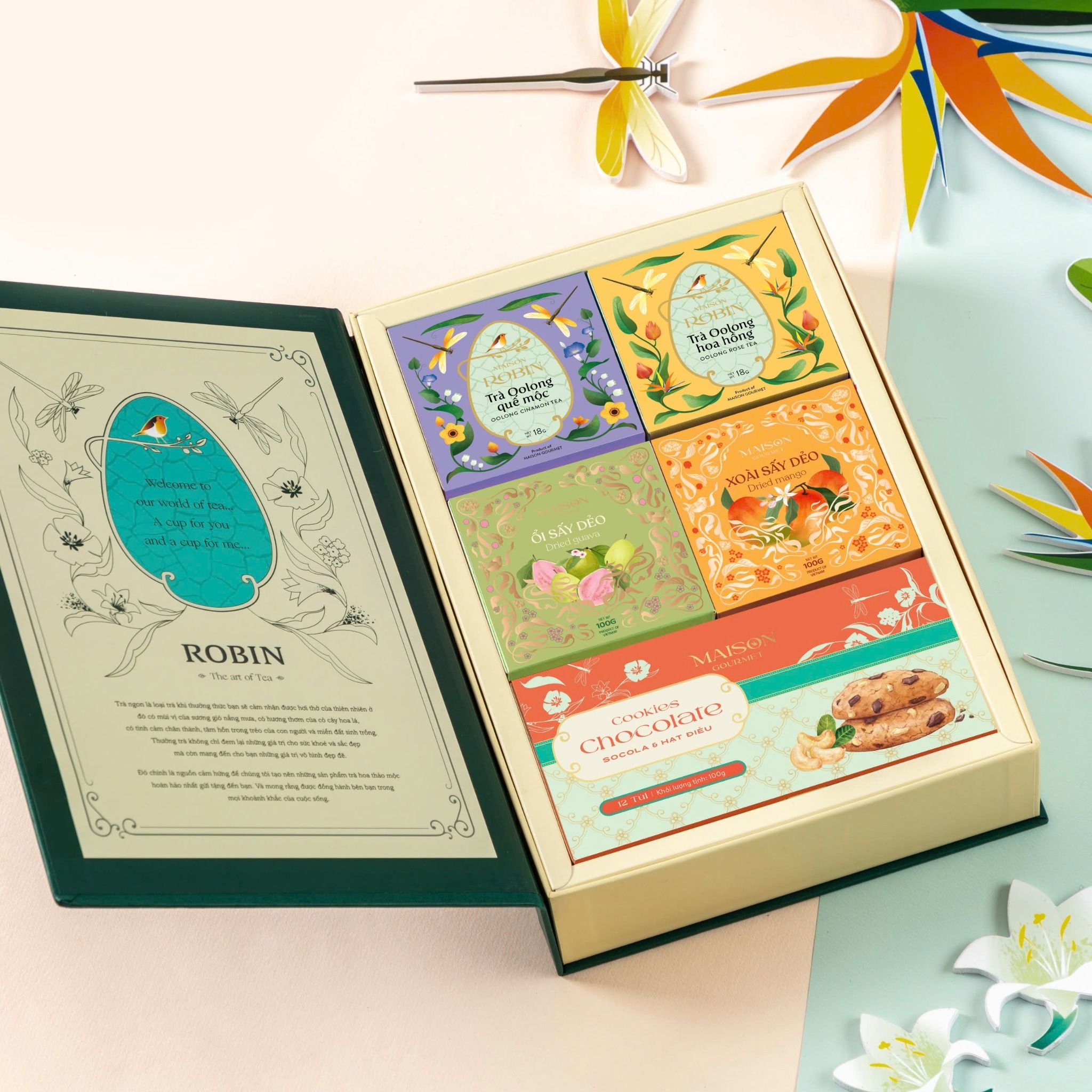 Hộp Quà Tết Robin Xanh 1