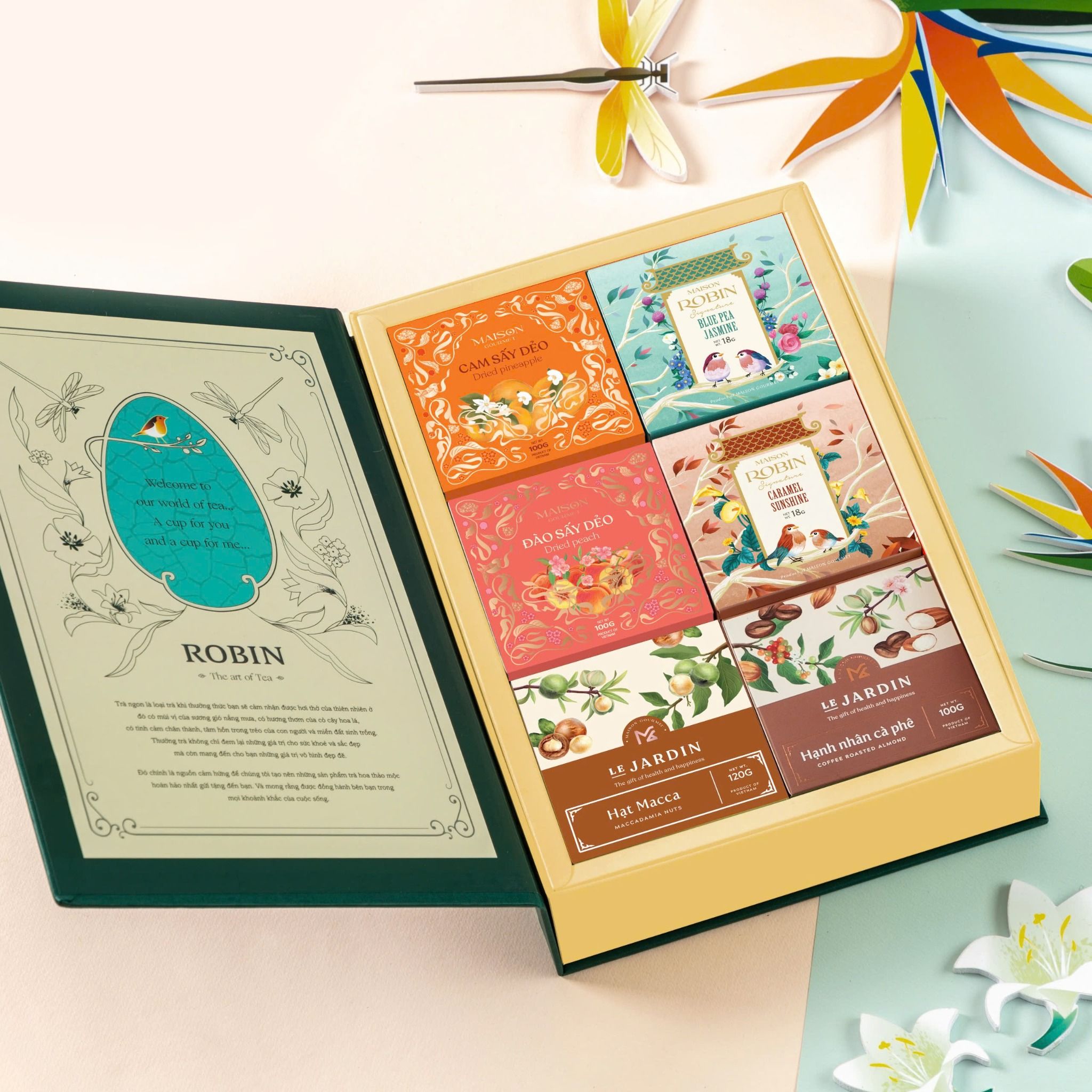 Hộp Quà Tết Robin Xanh 3