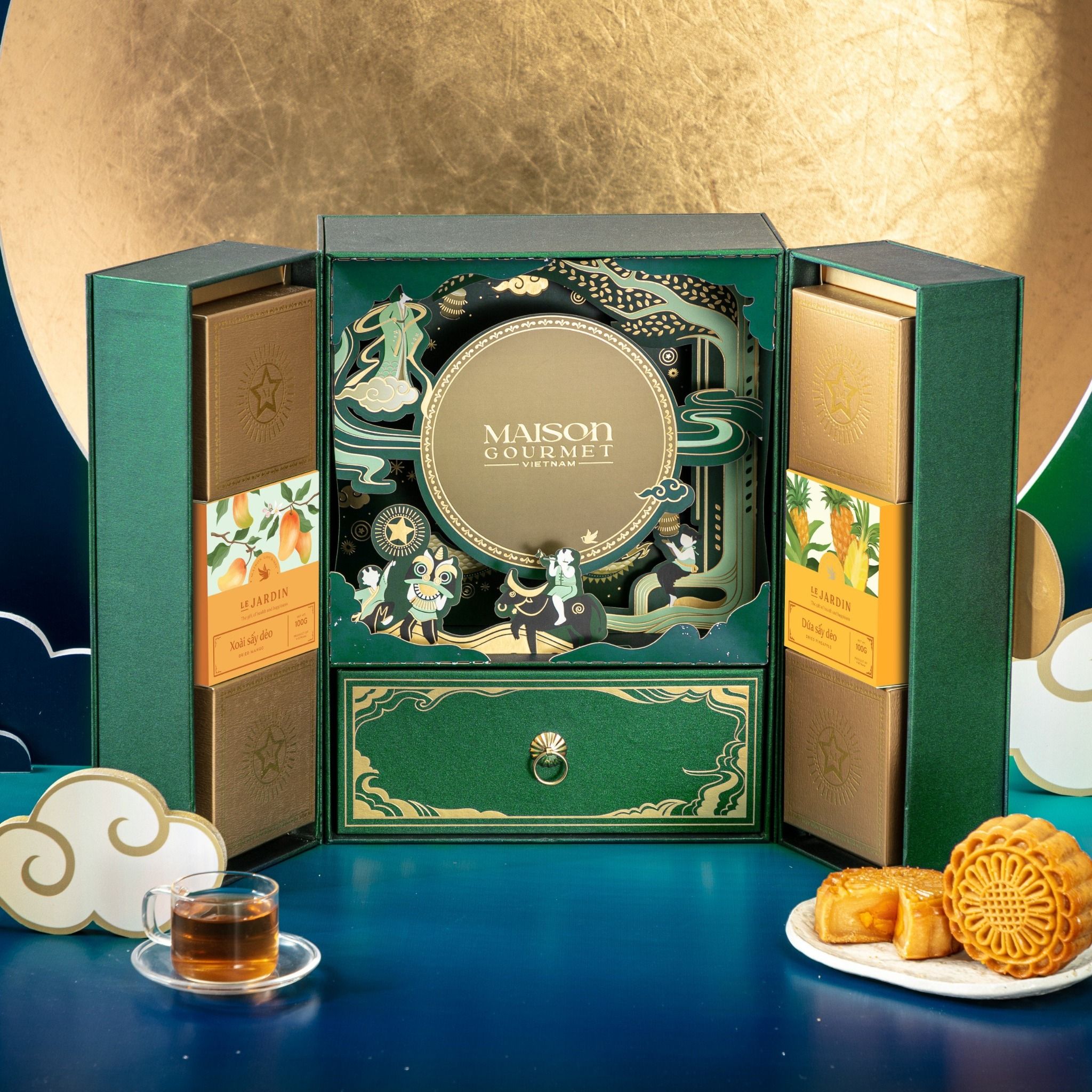 Mâm Cỗ Bánh Trung Thu - Thưởng Nguyệt 1