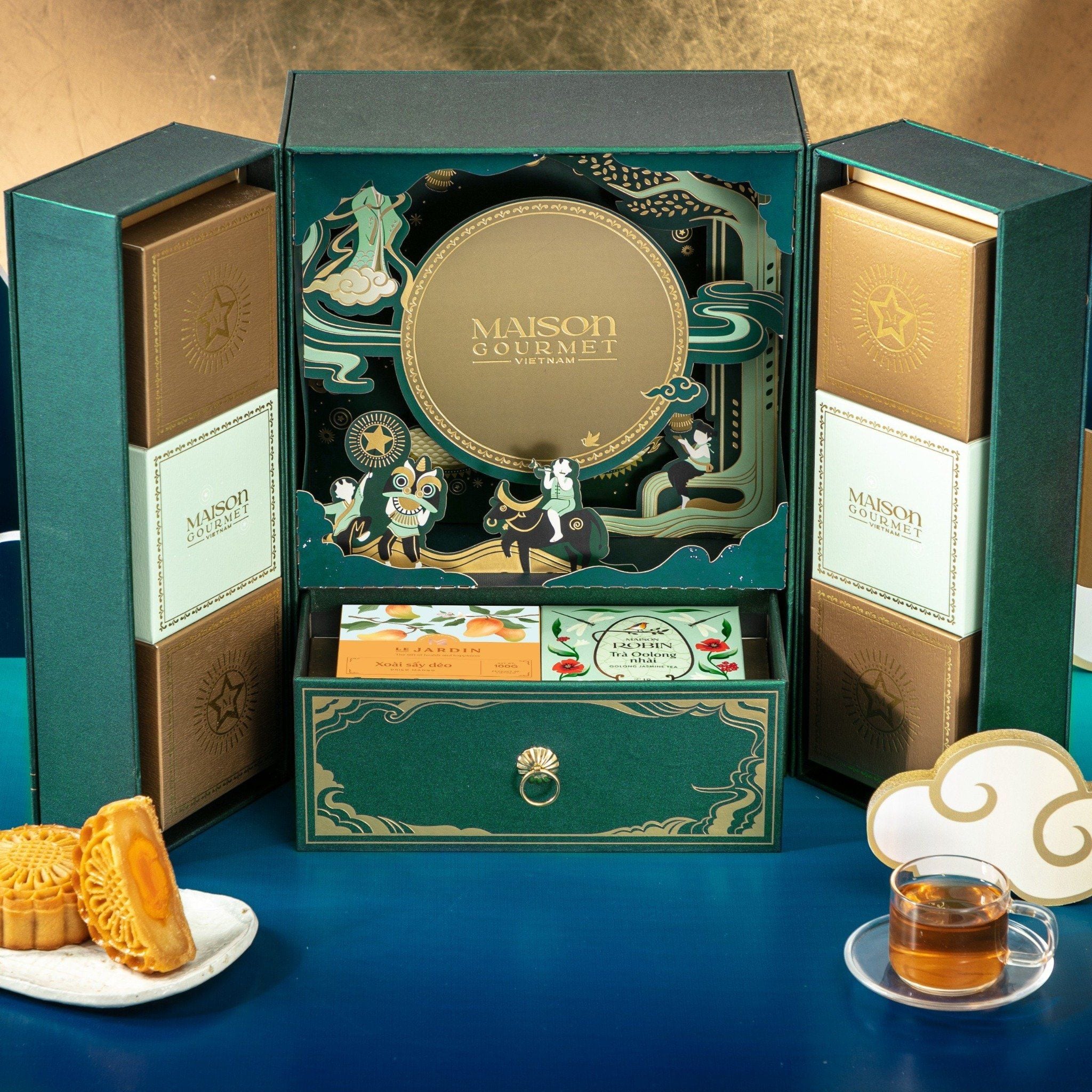 Mâm Cỗ Bánh Trung Thu - Thưởng Nguyệt 2