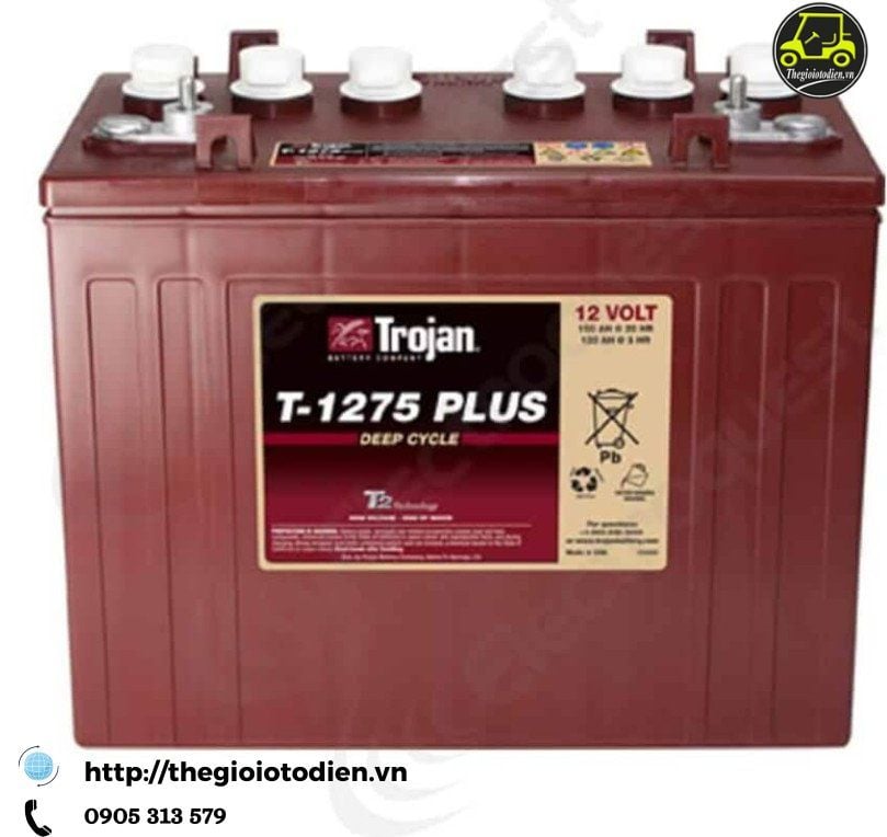 Bình ắc Quy TROJAN T-1275(12V/150AH)