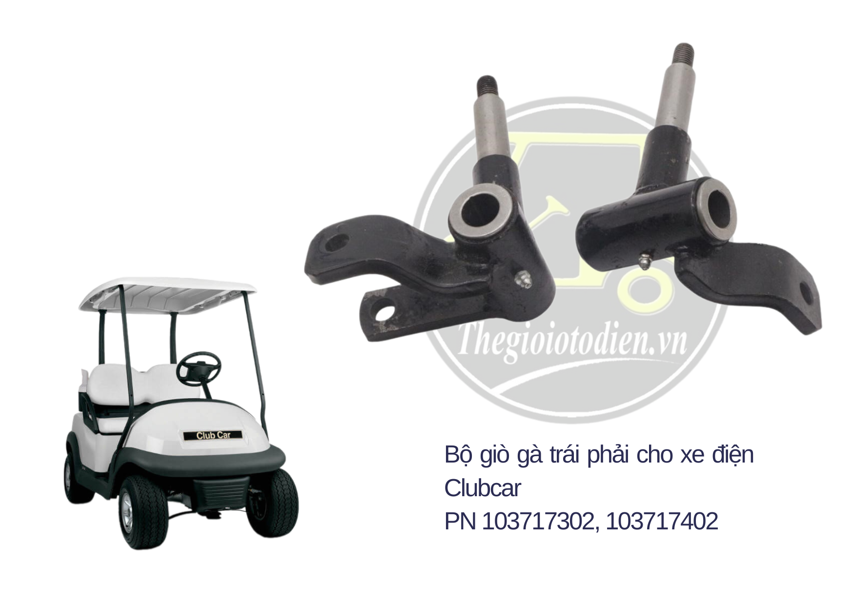 BỘ GIÒ GÀ XE ĐIỆN CLUBCAR